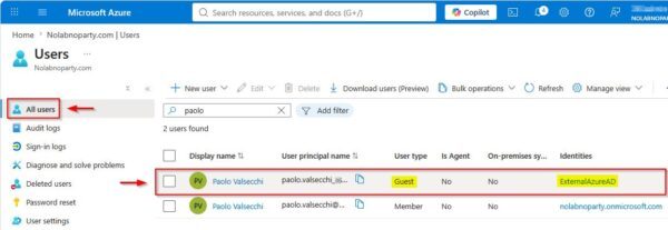 Configurare l'accesso cross-domain a Omnissa Horizon utilizzando i Guest Account di Entra ID 22 Guest Account di Entra ID 22