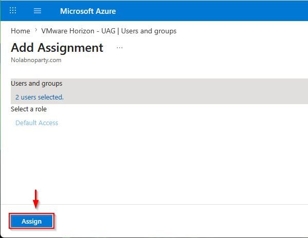 Proteggere Omnissa Horizon con Microsoft Entra ID 2FA 7 Microsoft Entra ID 2FA 7