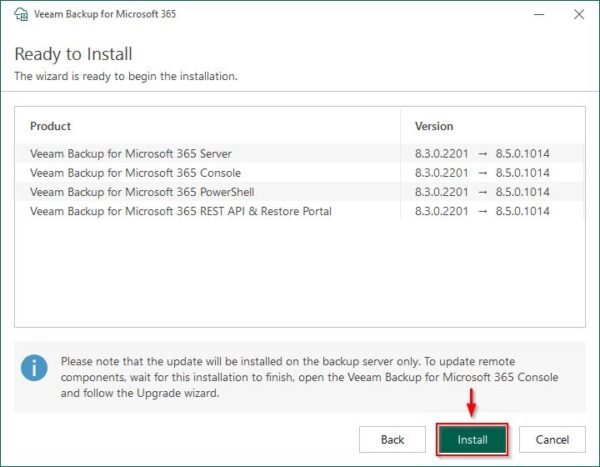 Veeam Backup for Microsoft 365 v8.5 released 13 Veeam Backup for Microsoft 365 v8.5 13