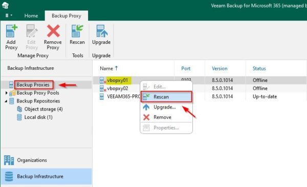 Veeam Backup for Microsoft 365 v8.5 released 24 Veeam Backup for Microsoft 365 v8.5 24