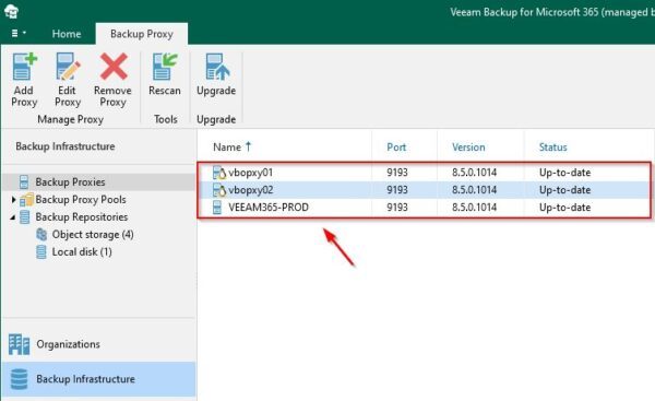 Veeam Backup for Microsoft 365 v8.5 released 25 Veeam Backup for Microsoft 365 v8.5 25