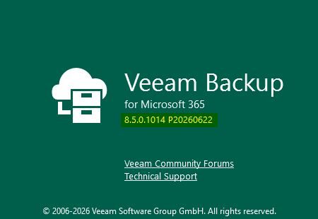 Veeam Backup for Microsoft 365 v8.5 released 26 Veeam Backup for Microsoft 365 v8.5 26