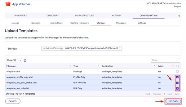 Configurazione Omnissa App Volumes In-Guest VHD - pt.2 14 App Volumes In-guest VHD 14