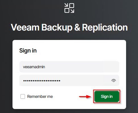 Veeam Appliance 13.1 upgrade procedure 2 Veeam Appliance 13.1 upgrade 2