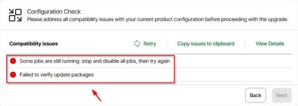 Veeam Appliance 13.1 upgrade procedure 4 Veeam Appliance 13.1 upgrade 4