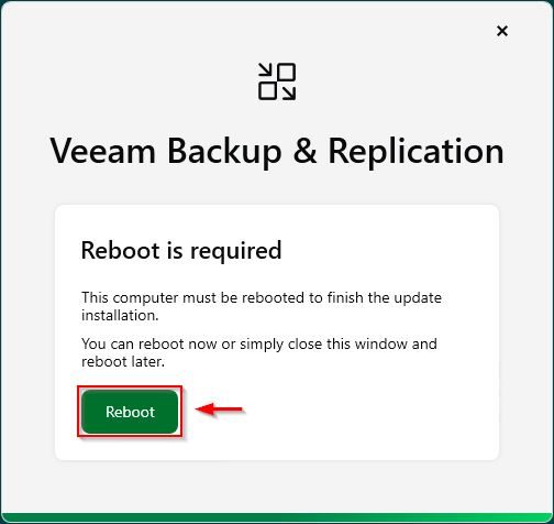 Veeam Appliance 13.1 upgrade procedure 17 Veeam Appliance 13.1 upgrade 17